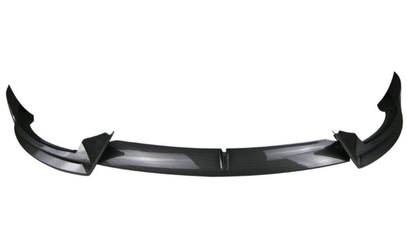   Carbon Style ABS Front Bumper Lip Spoiler Splitter