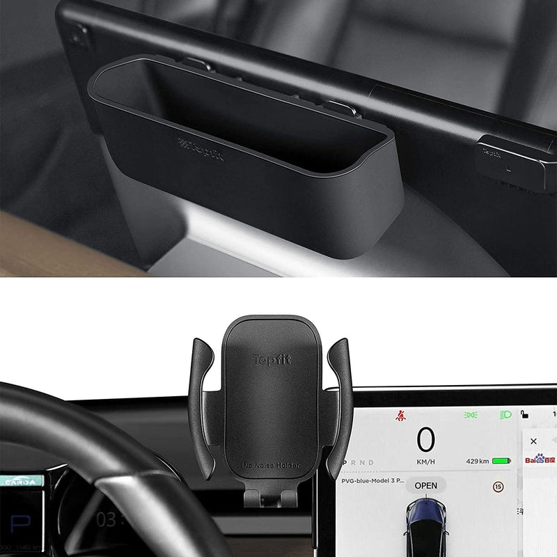 Tesla Model 3 Model Y Phone Mount Silicone Phone Holder 