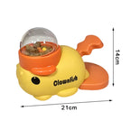 Dog Puzzle Feeder Interactive Pets Food Treat Dispenser Whale Duck Design Pet Snack Feeder for Dog Training Mental Enrichment