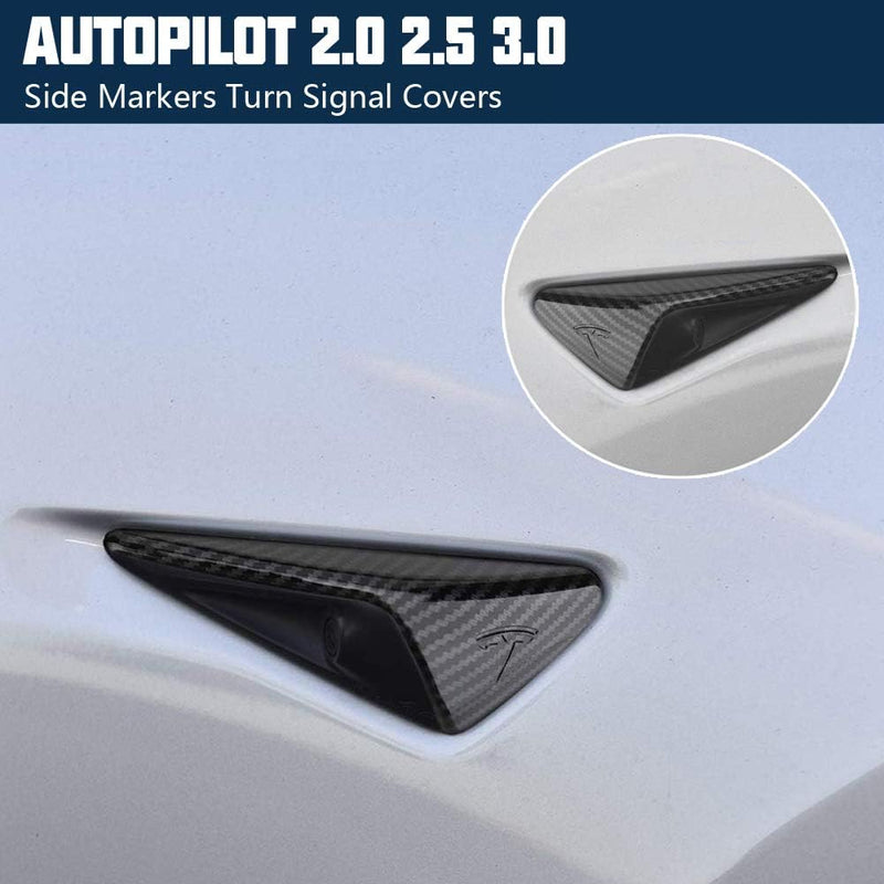 Turn Signal Cover Compatible with Tesla Model 3 Model Y 