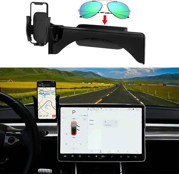 Tesla Model 3 Model Y Phone Mount Silicone Phone Holder 