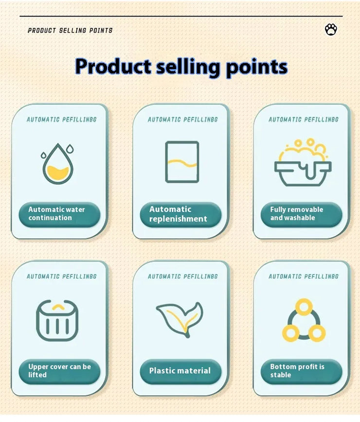 Automatic Pet Feeder & Water Dispenser