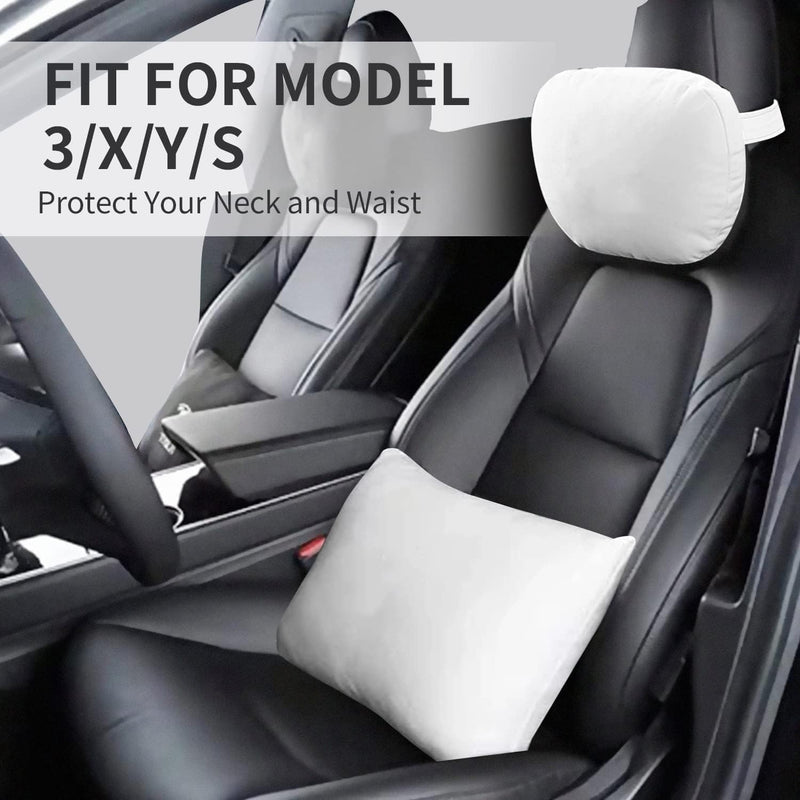 Car Headrest Pillow,Neck Pillow for Traveling Model 3/Y/S/X