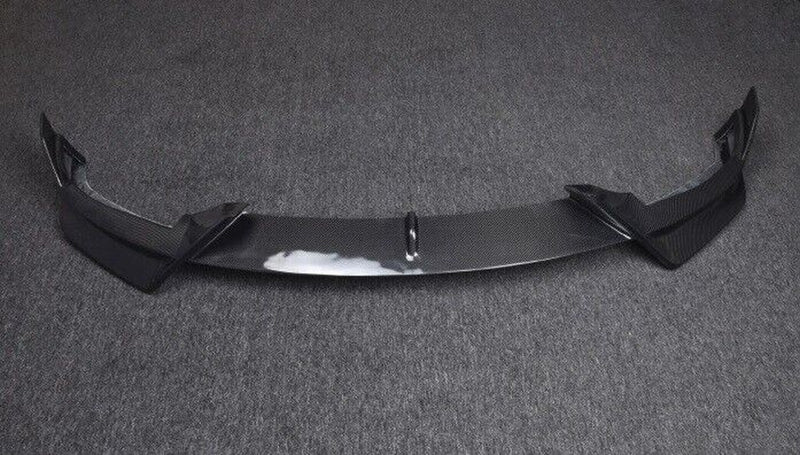   Carbon Style ABS Front Bumper Lip Spoiler Splitter