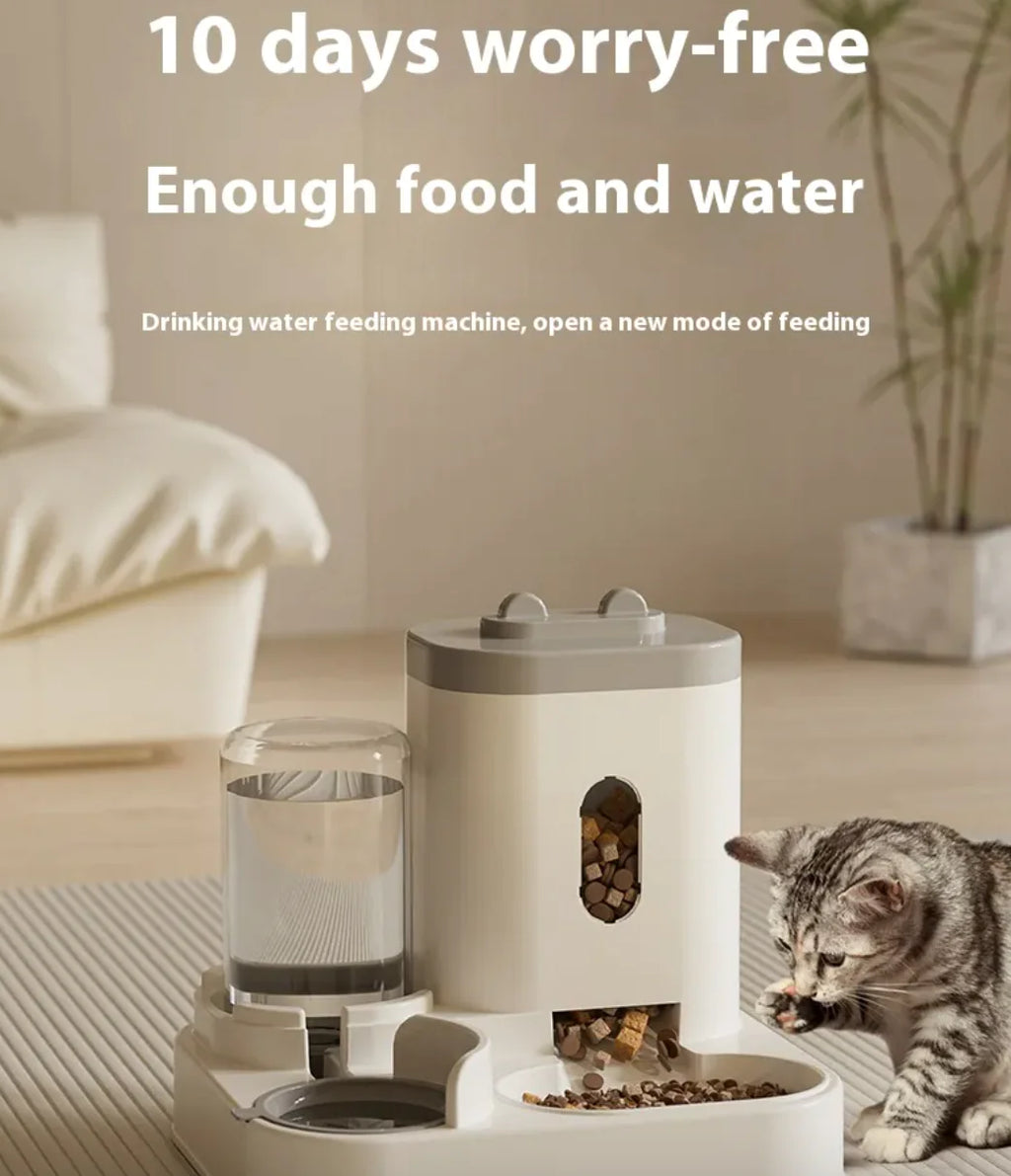 Dual Pet Feeder