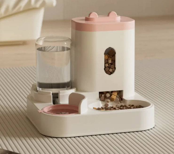 Dual Pet Feeder