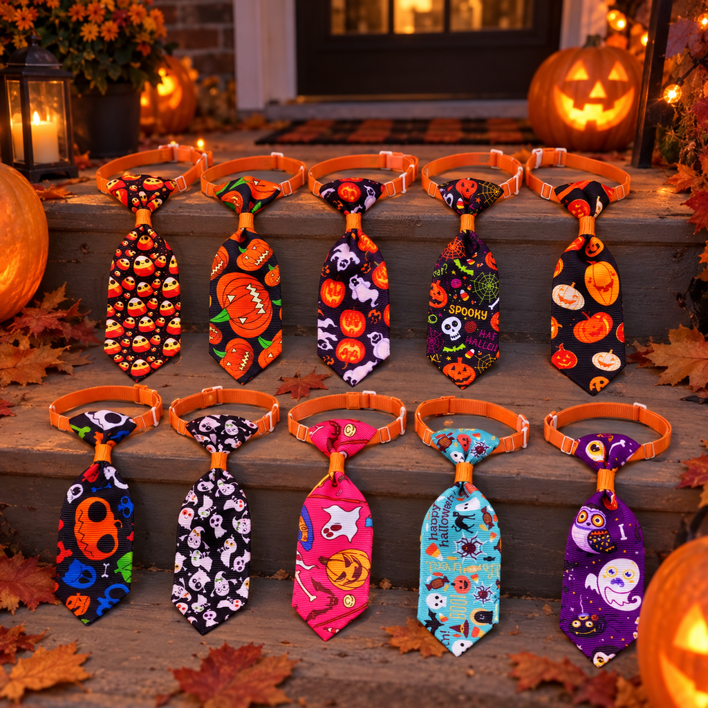 BooTie™ Halloween Pet Necktie Collar