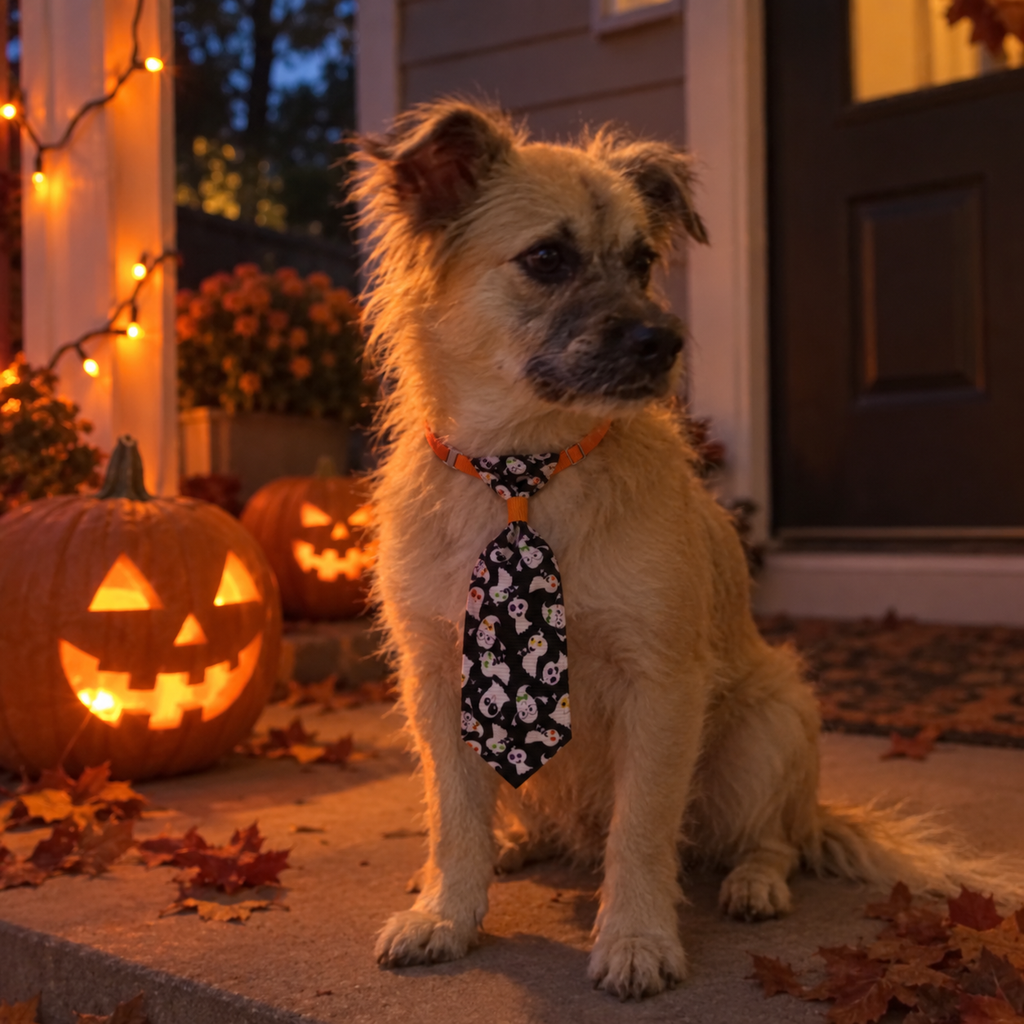 BooTie™ Halloween Pet Necktie Collar
