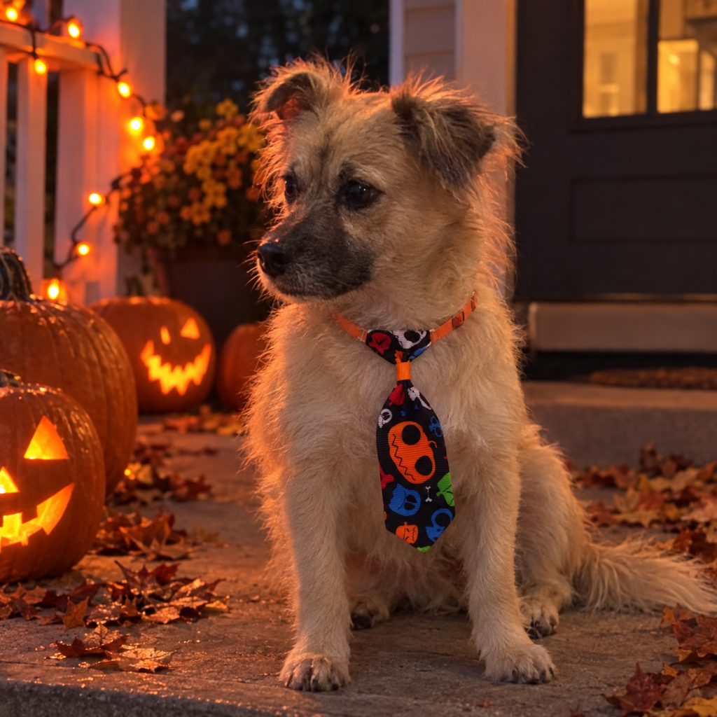BooTie™ Halloween Pet Necktie Collar