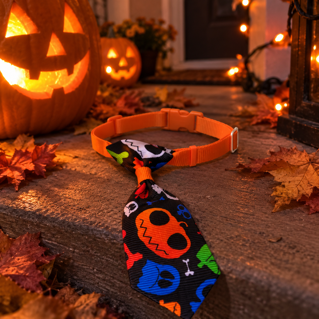 BooTie™ Halloween Pet Necktie Collar