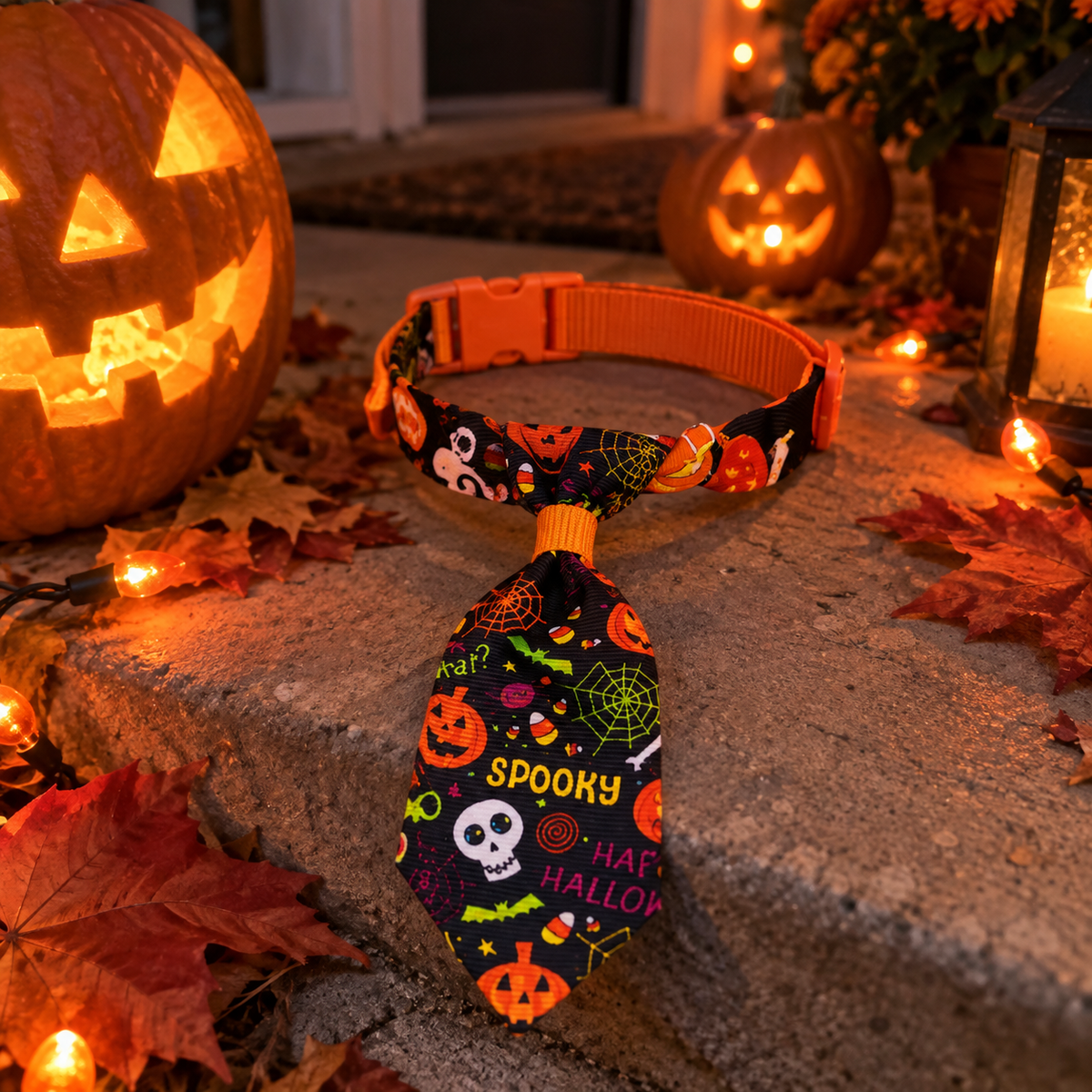BooTie™ Halloween Pet Necktie Collar