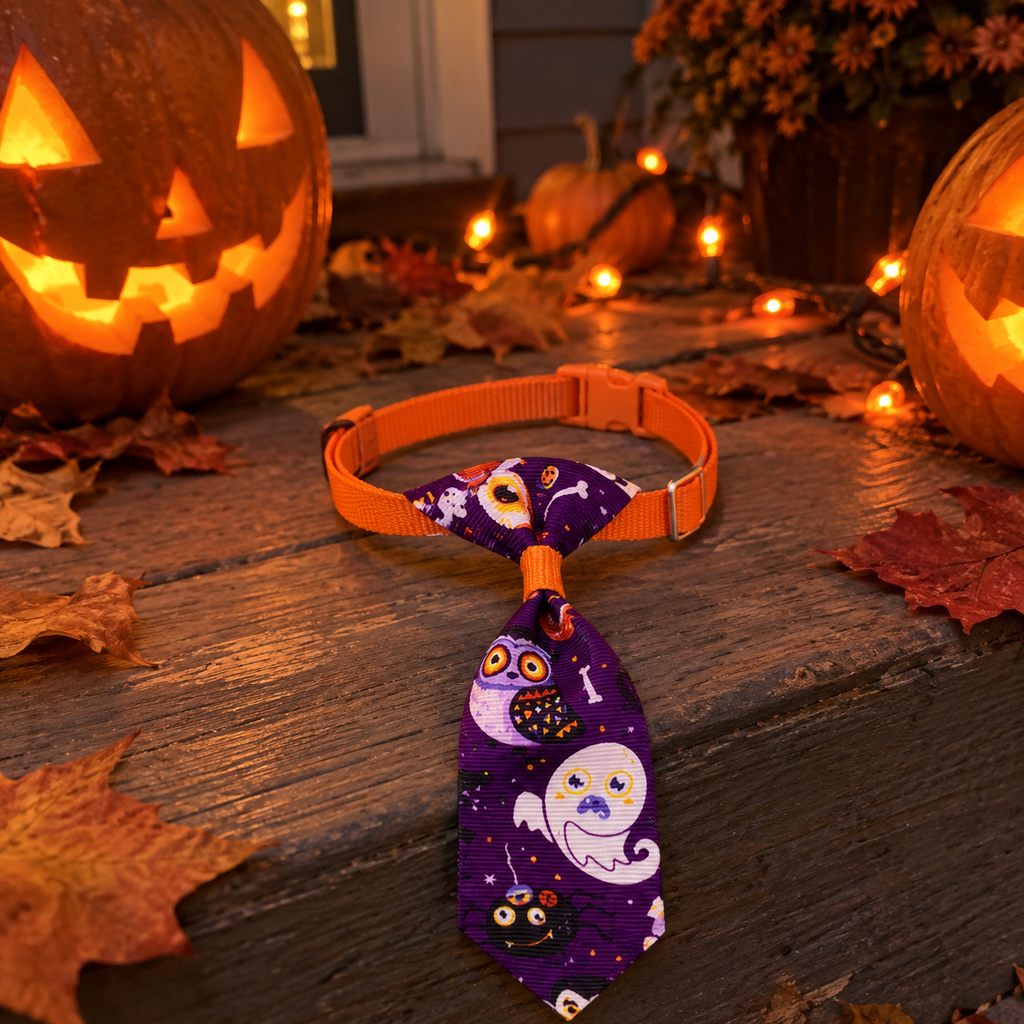 BooTie™ Halloween Pet Necktie Collar
