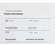 Automatic Pet Feeder & Water Dispenser